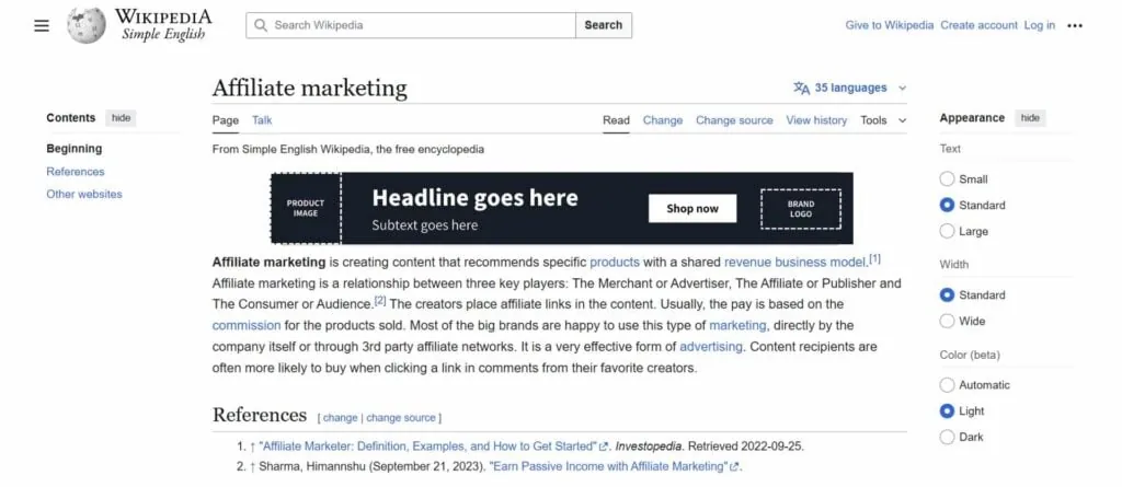Banner Ad 728 x 90 Example 2