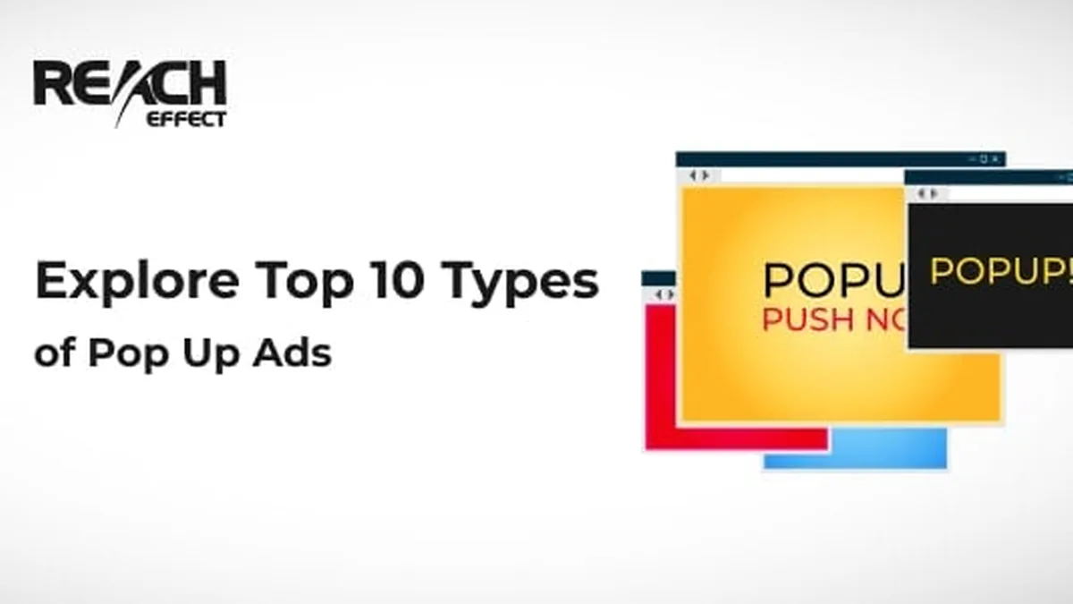 Explore Top 10 Types of Pop Up Ads